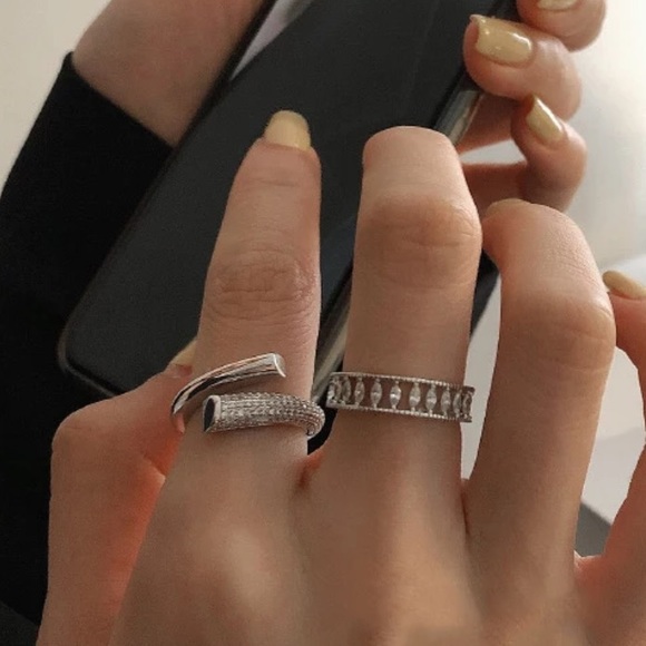 ⚡️Insta sterling silver open ring - Picture 4 of 6